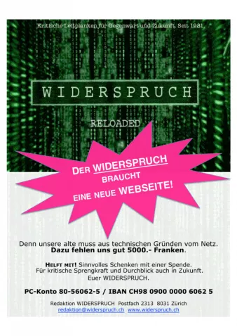 webseite flyer