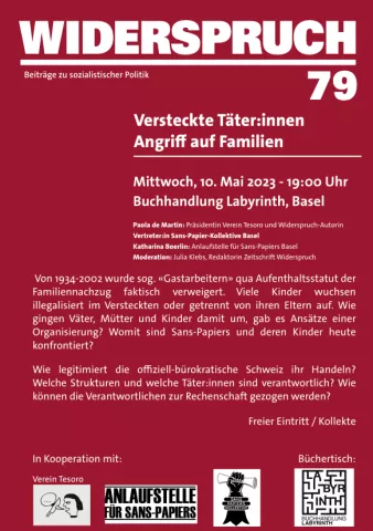 Versteckte Täter:innen Basel, 10.5.23